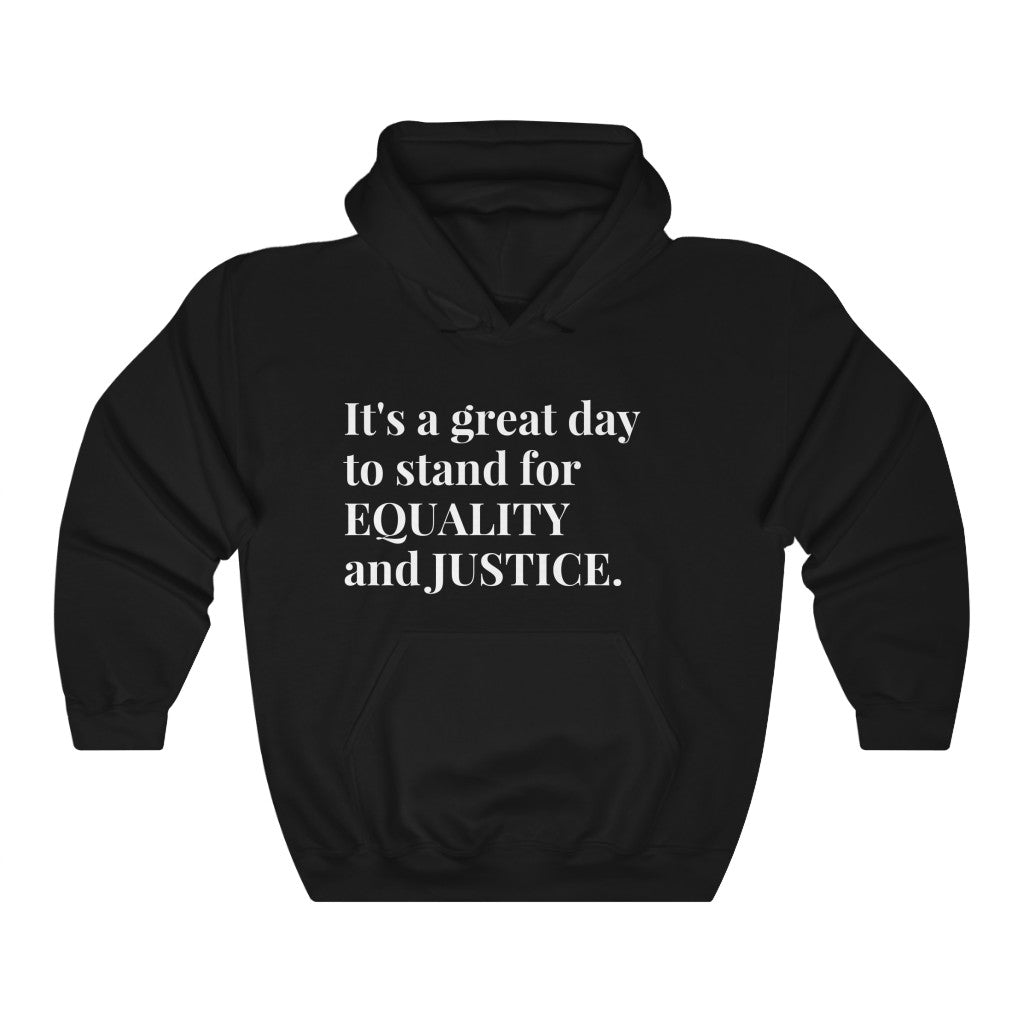 Equality and Justice Unisex Hoodie