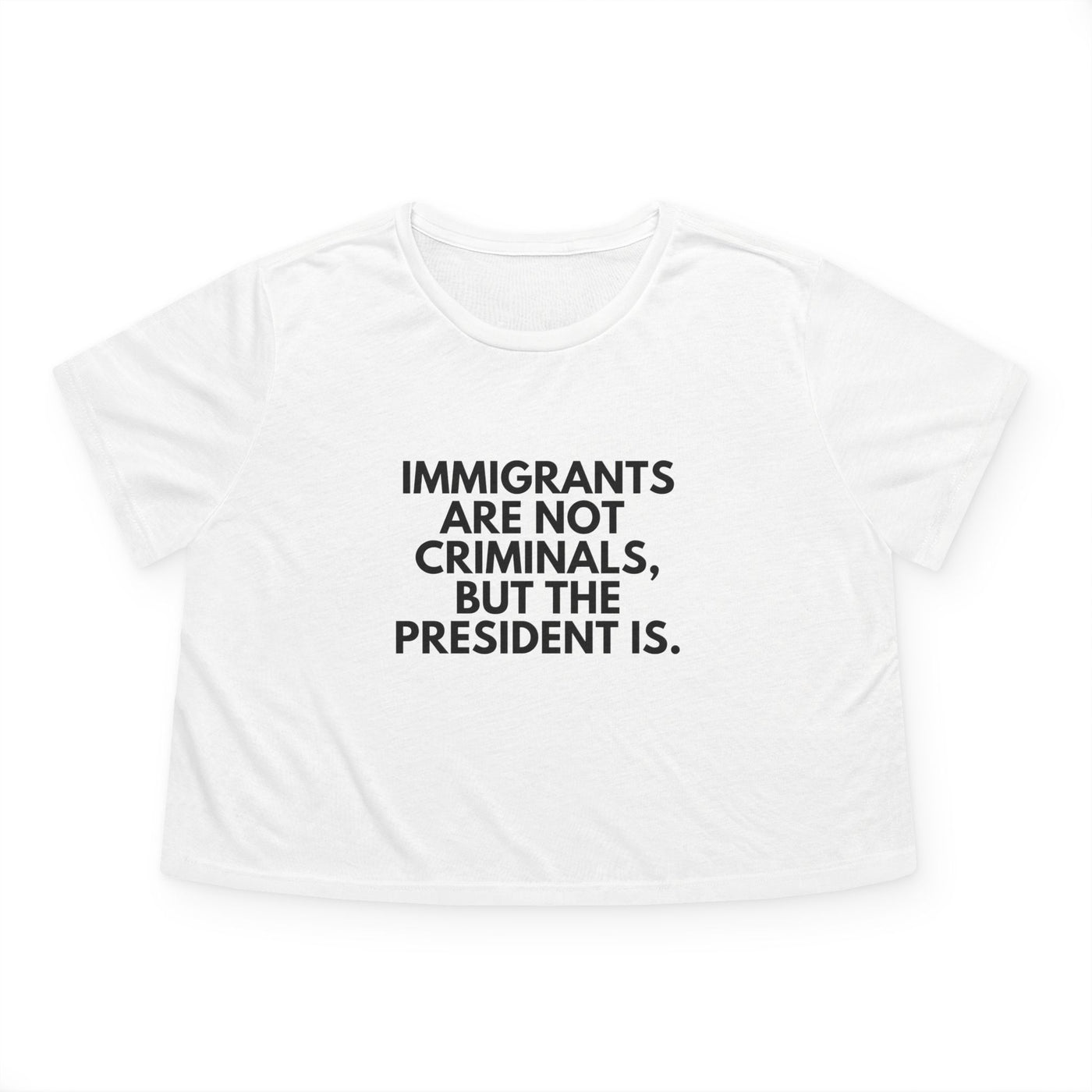 Immigrants Premium Crop T-Shirt