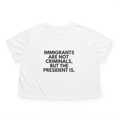Immigrants Premium Crop T-Shirt