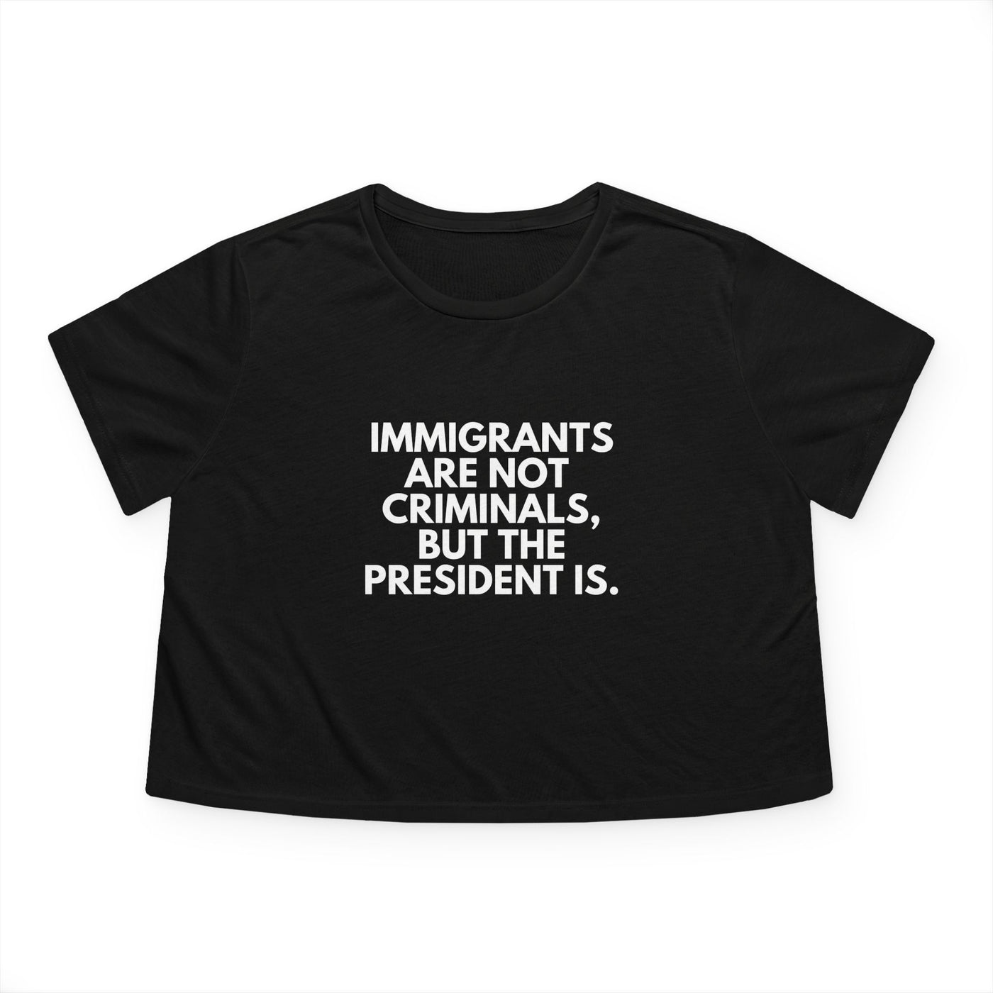 Immigrants Premium Crop T-Shirt