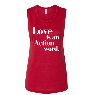 Love Is An Action Women's Fest Tank