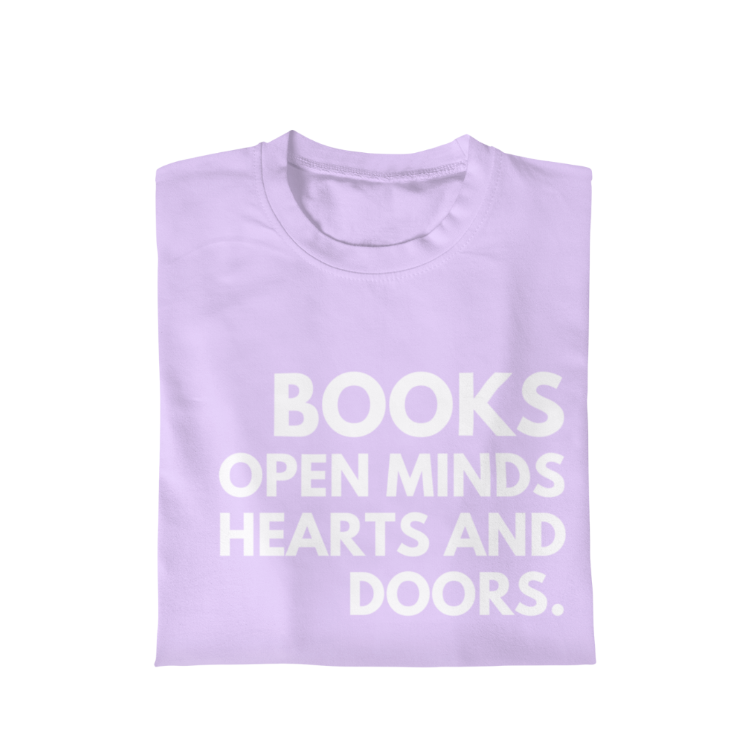 Books Open Minds Unisex Premium Tee