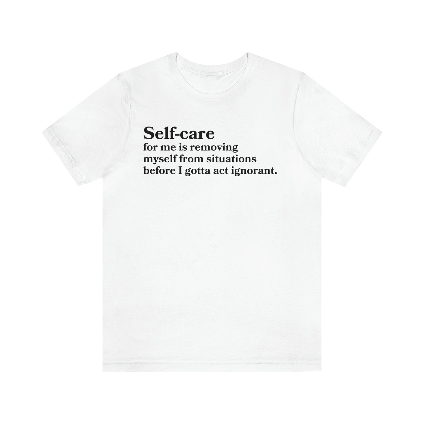 Self-Care Unisex Premium T-shirt